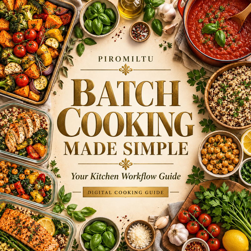 Batch Cooking Made Simple — Your Kitchen Workflow Guide