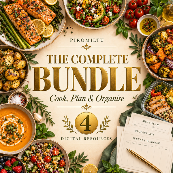 The Complete Piromiltu Bundle — Cook, Plan & Organise
