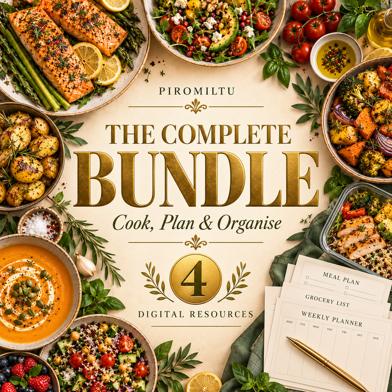 The Complete Piromiltu Bundle — Cook, Plan & Organise